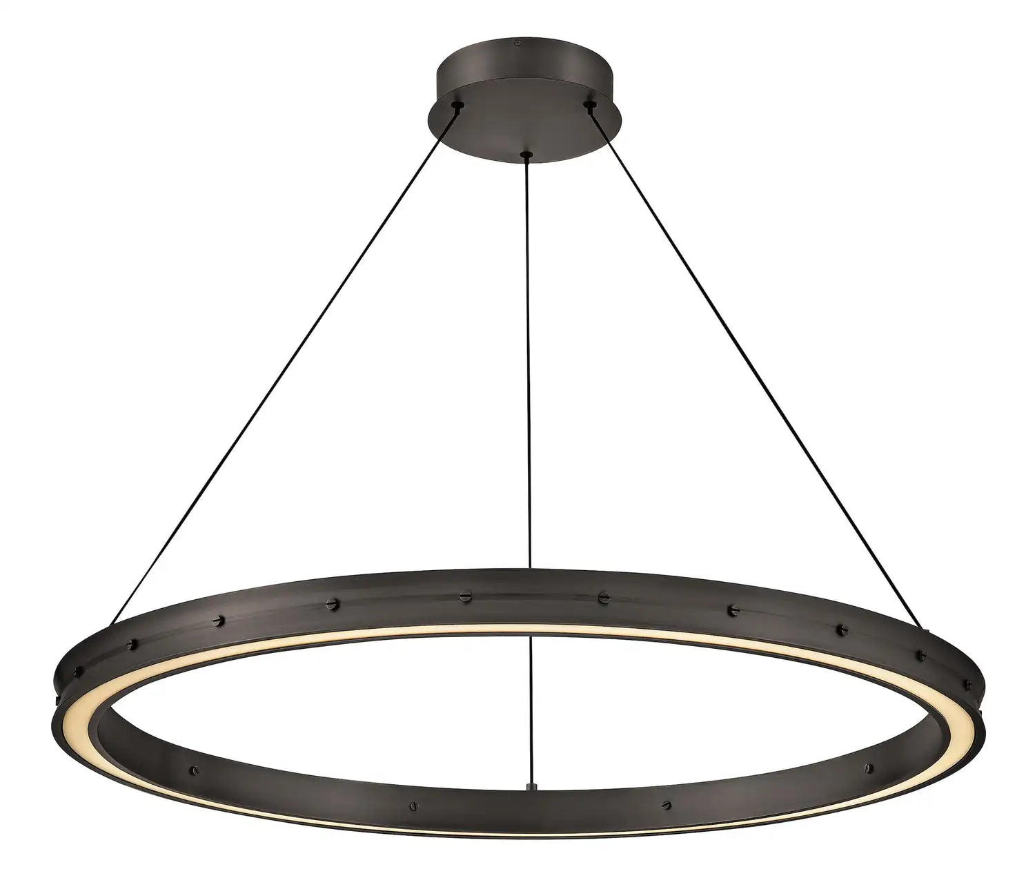 FREDRICK RAMOND, ALTHEA SINGLE TIER CHANDELIER, PENDANT LIGHT