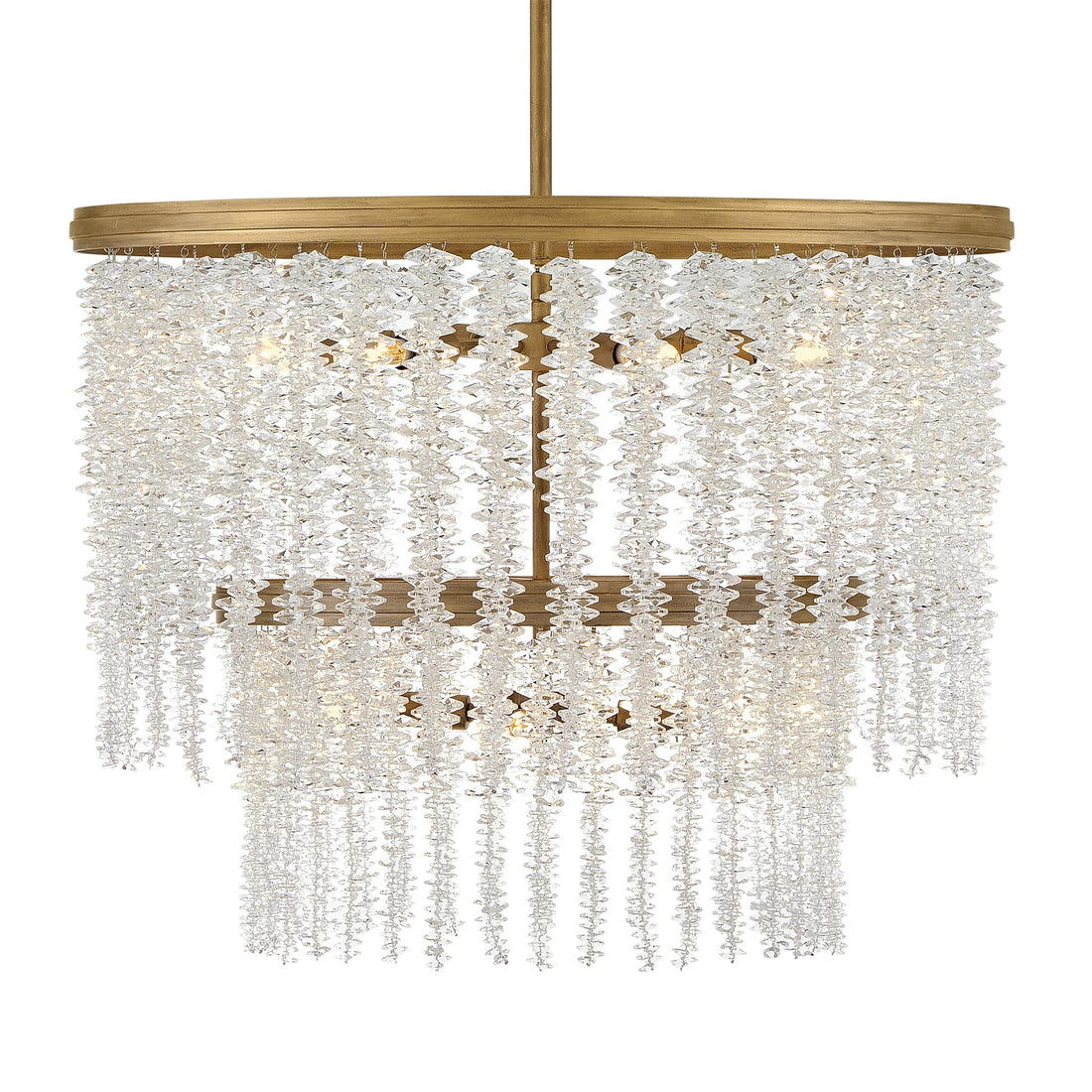 FREDRICK RAMOND, RUBINA PENDANT SEMI-FLUSH MOUNT, PENDANT LIGHT