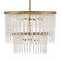FREDRICK RAMOND, RUBINA PENDANT SEMI-FLUSH MOUNT, PENDANT LIGHT