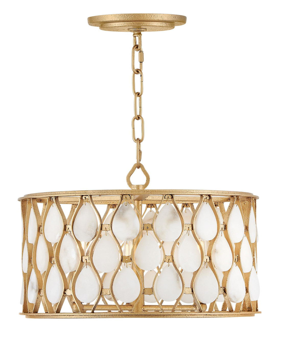 FREDRICK RAMOND, ESTIE SEMI-FLUSH MOUNT, FLUSH MOUNT CEILING LIGHTS 