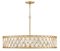 FREDRICK RAMOND, ESTIE DRUM CHANDELIER, PENDANT LIGHT