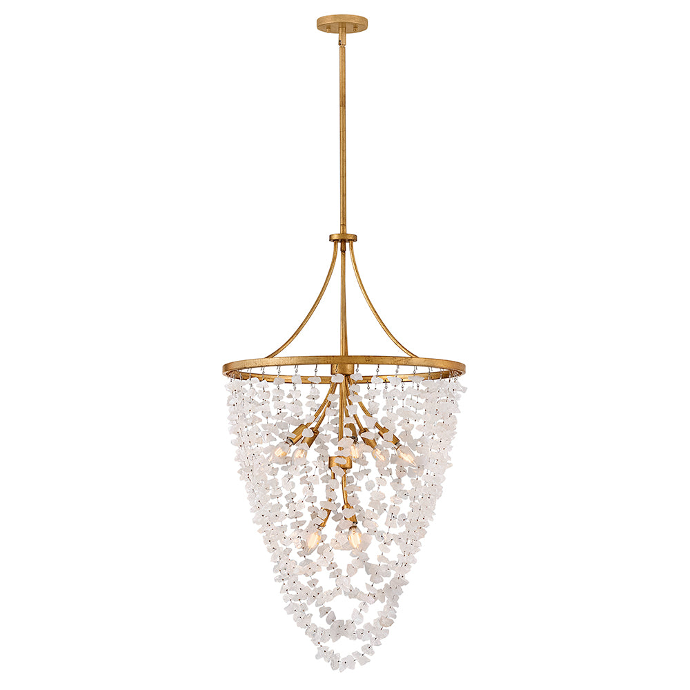 FREDRICK RAMOND, MYRA MULTI TIER CHANDELIER, PENDANT LIGHT