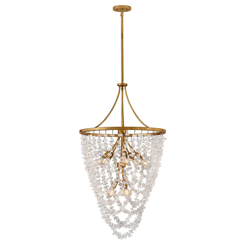 FREDRICK RAMOND, MYRA MULTI TIER CHANDELIER, PENDANT LIGHT