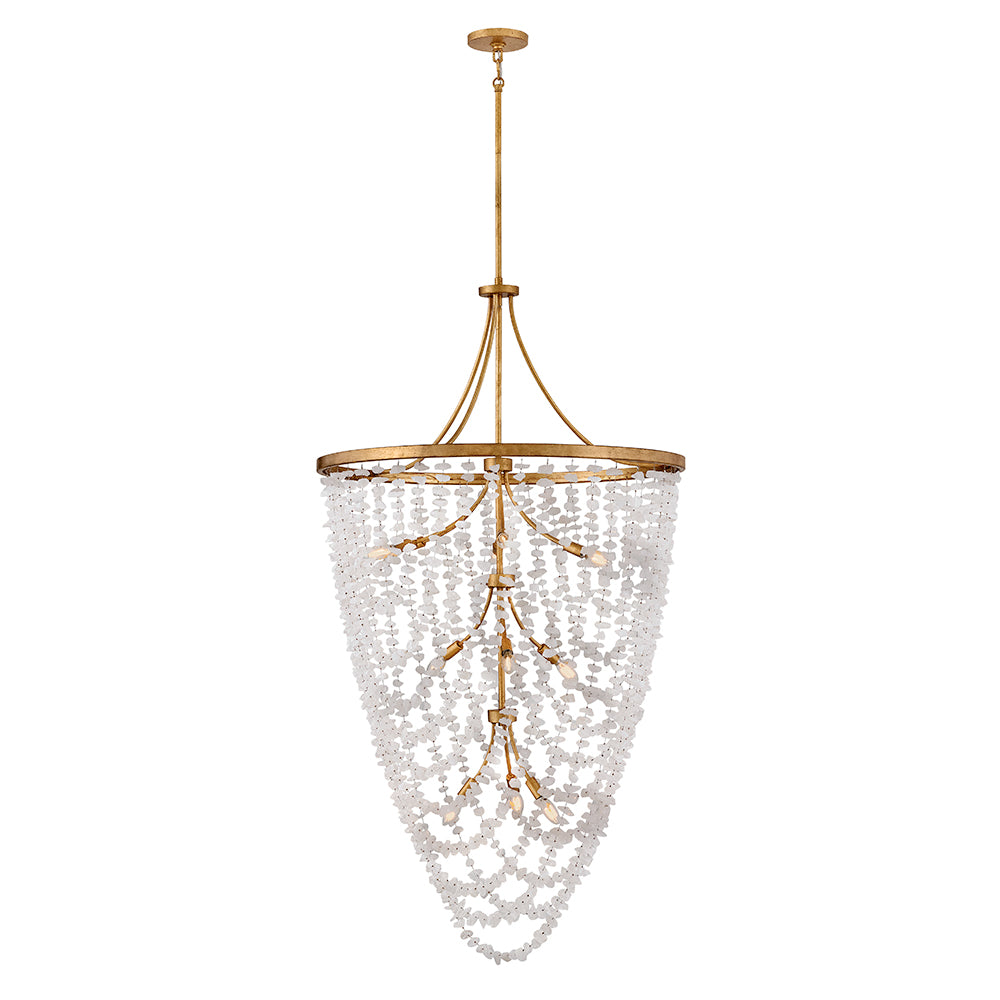 FREDRICK RAMOND, MYRA MULTI TIER CHANDELIER, PENDANT LIGHT
