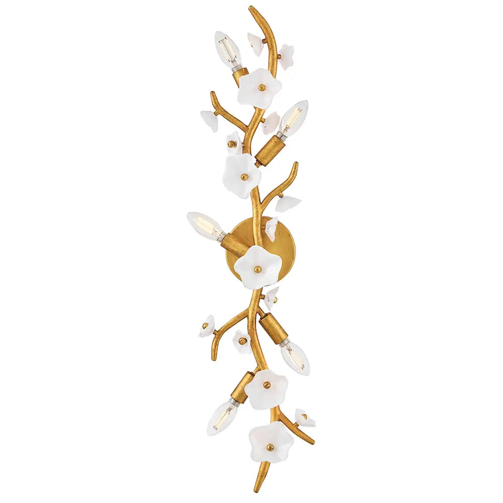FREDRICK RAMOND, AZALEA SCONCE VANITY, WALL SCONCES
