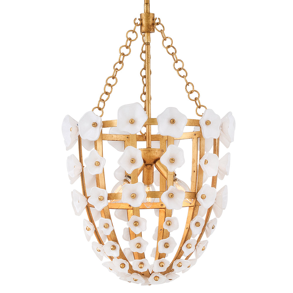 FREDRICK RAMOND, AZALEA PENDANT CHANDELIER, PENDANT LIGHT