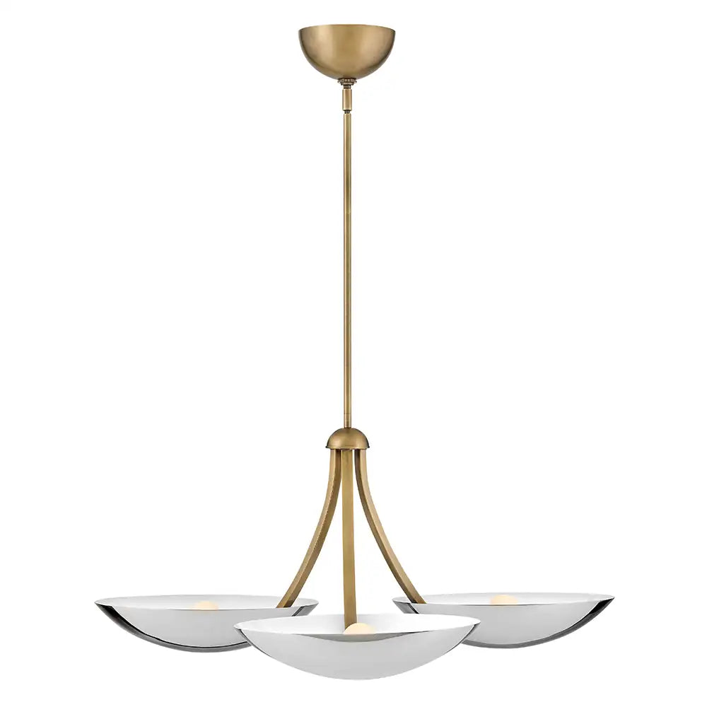 FREDRICK RAMOND, GLENN SINGLE TIER CHANDELIER, PENDANT LIGHT