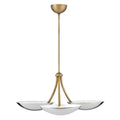 FREDRICK RAMOND, GLENN SINGLE TIER CHANDELIER, PENDANT LIGHT