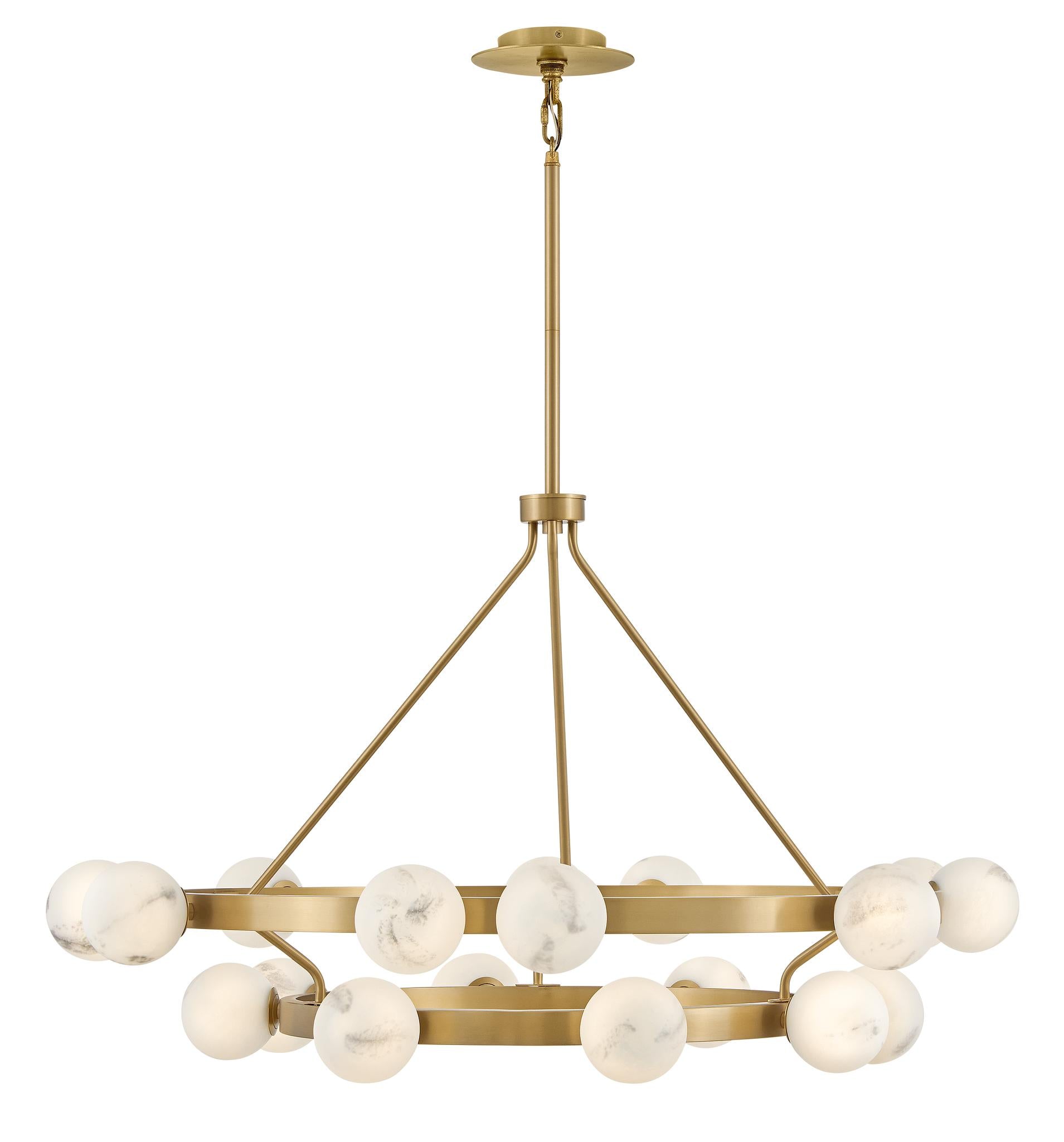 FREDRICK RAMOND, SELENE MULTI TIER CHANDELIER, PENDANT LIGHT