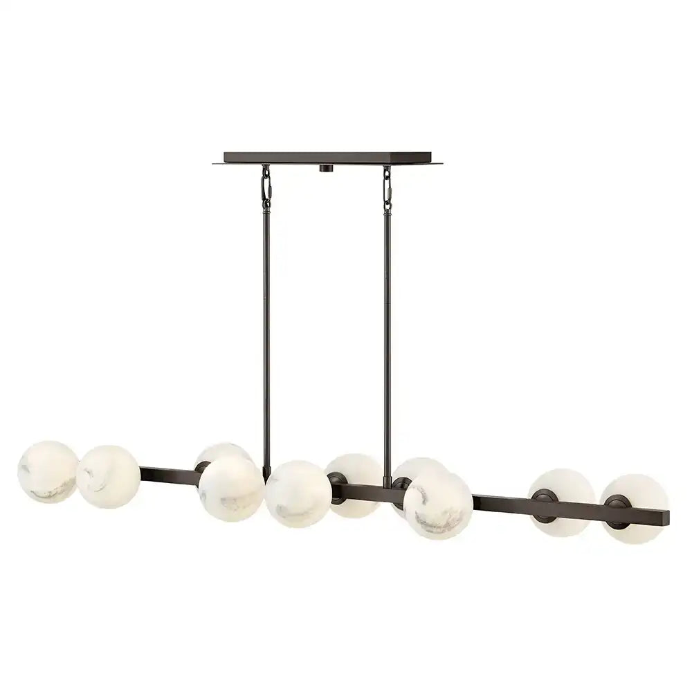 FREDRICK RAMOND, Selene Ten Light Linear, PENDANT LIGHT
