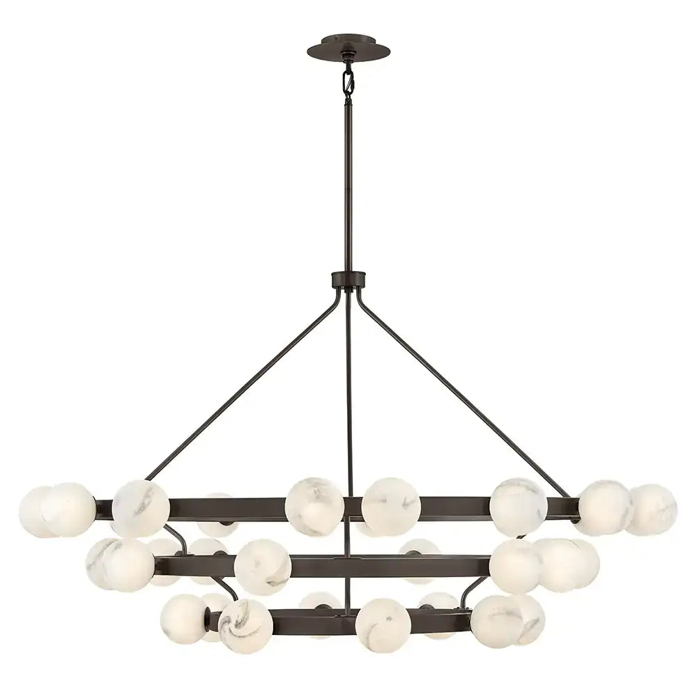 FREDRICK RAMOND, Selene Double XL Multi Tier Chandelier, CHANDELIER LIGHT