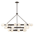 FREDRICK RAMOND, SELENE MULTI TIER CHANDELIER, PENDANT LIGHT