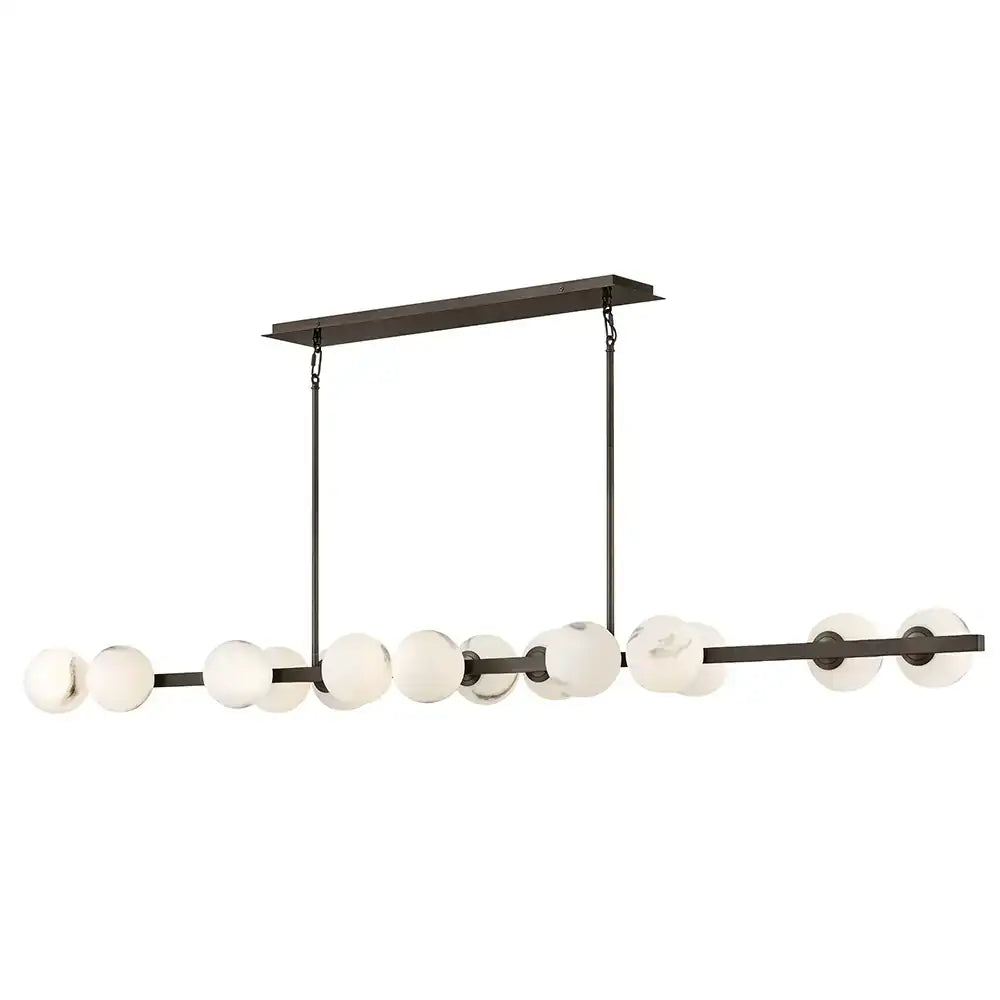 FREDRICK RAMOND, Selene Fourteen Light Linear, PENDANT LIGHT