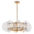 FREDRICK RAMOND, SERAPHINA SINGLE TIER CHANDELIER, PENDANT LIGHT