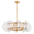 FREDRICK RAMOND, SERAPHINA SINGLE TIER CHANDELIER, PENDANT LIGHT