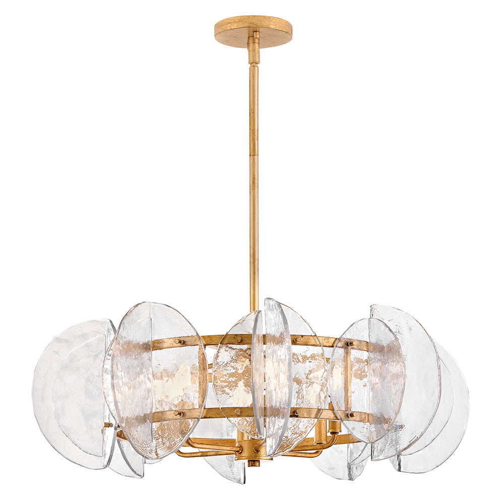 FREDRICK RAMOND, SERAPHINA SINGLE TIER CHANDELIER, PENDANT LIGHT