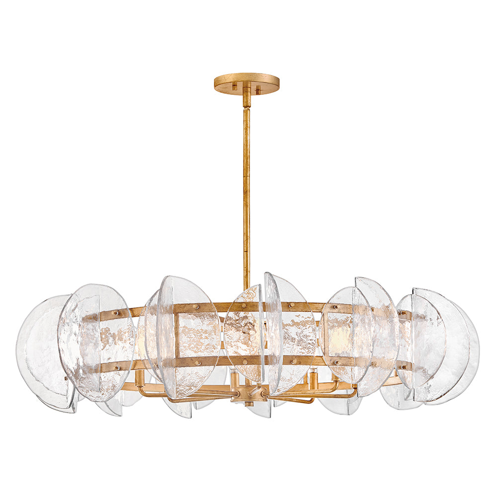 FREDRICK RAMOND, SERAPHINA SINGLE TIER CHANDELIER, PENDANT LIGHT