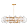FREDRICK RAMOND, SERAPHINA SINGLE TIER CHANDELIER, PENDANT LIGHT