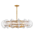FREDRICK RAMOND, SERAPHINA SINGLE TIER CHANDELIER, PENDANT LIGHT