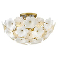 FREDRICK RAMOND, Marianne Semi-Flush Mount, FLUSH MOUNT CEILING LIGHTS