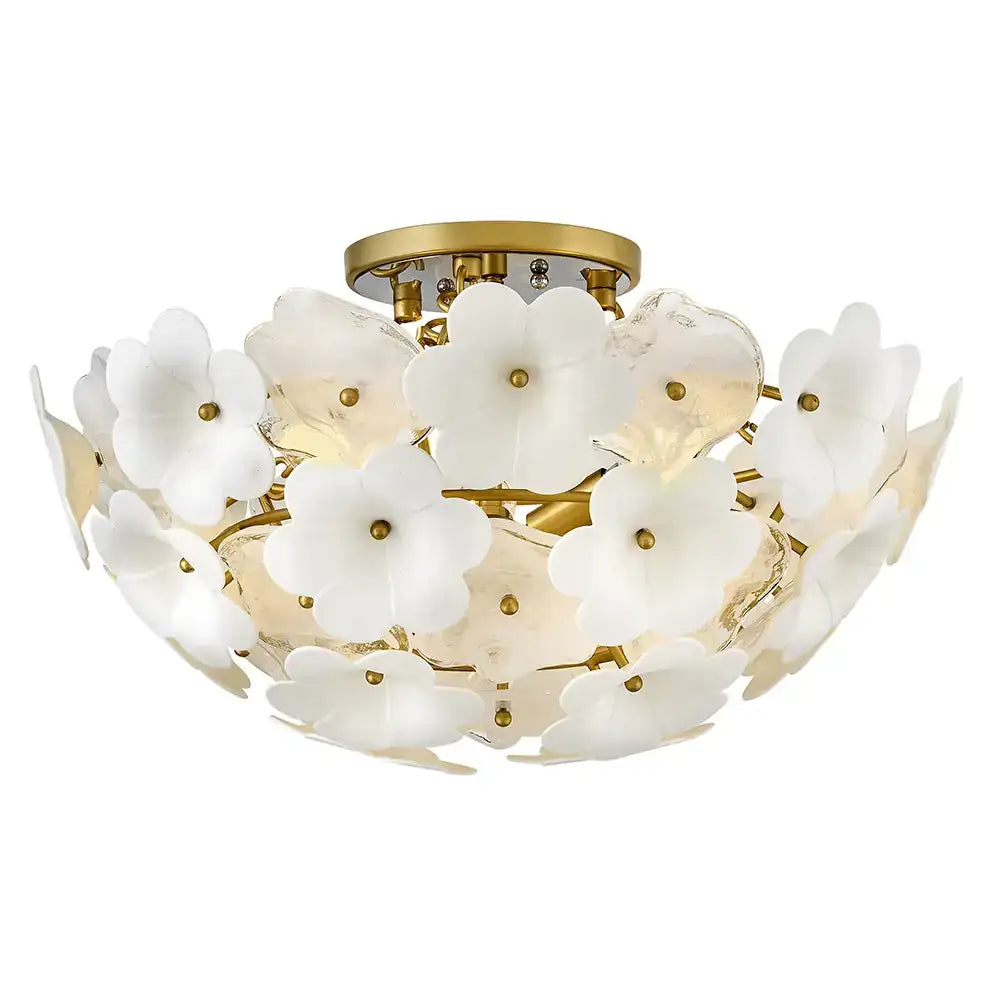 FREDRICK RAMOND, Marianne Semi-Flush Mount, FLUSH MOUNT CEILING LIGHTS