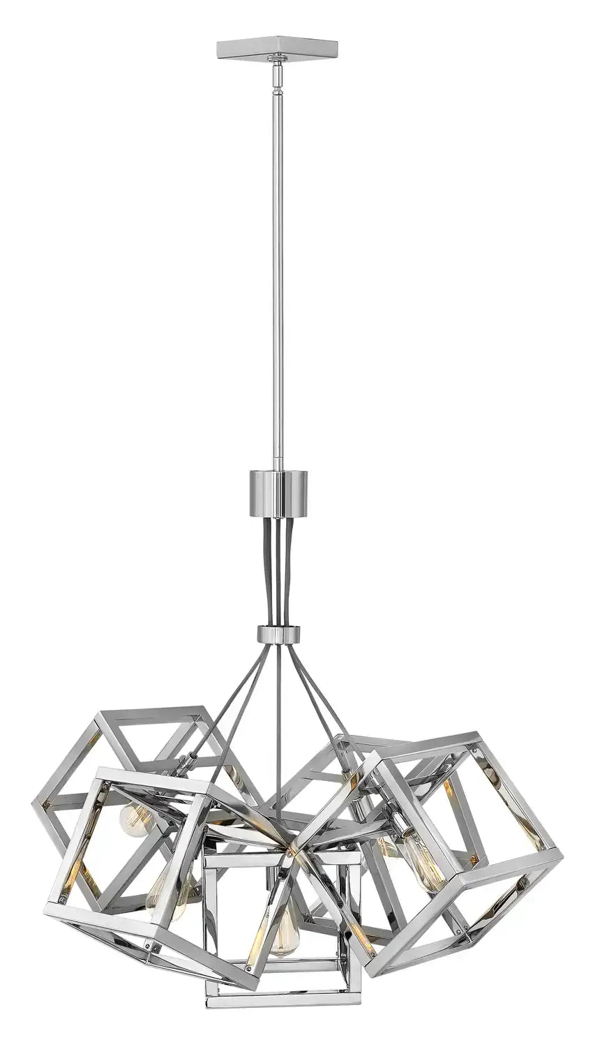 FREDRICK RAMOND, Ensemble Single Tier Chandelier, PENDANT LIGHT