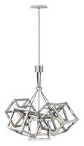 FREDRICK RAMOND, ENSEMBLE SINGLE TIER CHANDELIER, PENDANT LIGHT
