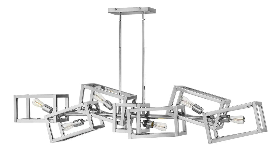 FREDRICK RAMOND, Ensemble Six Light Linear, PENDANT LIGHT