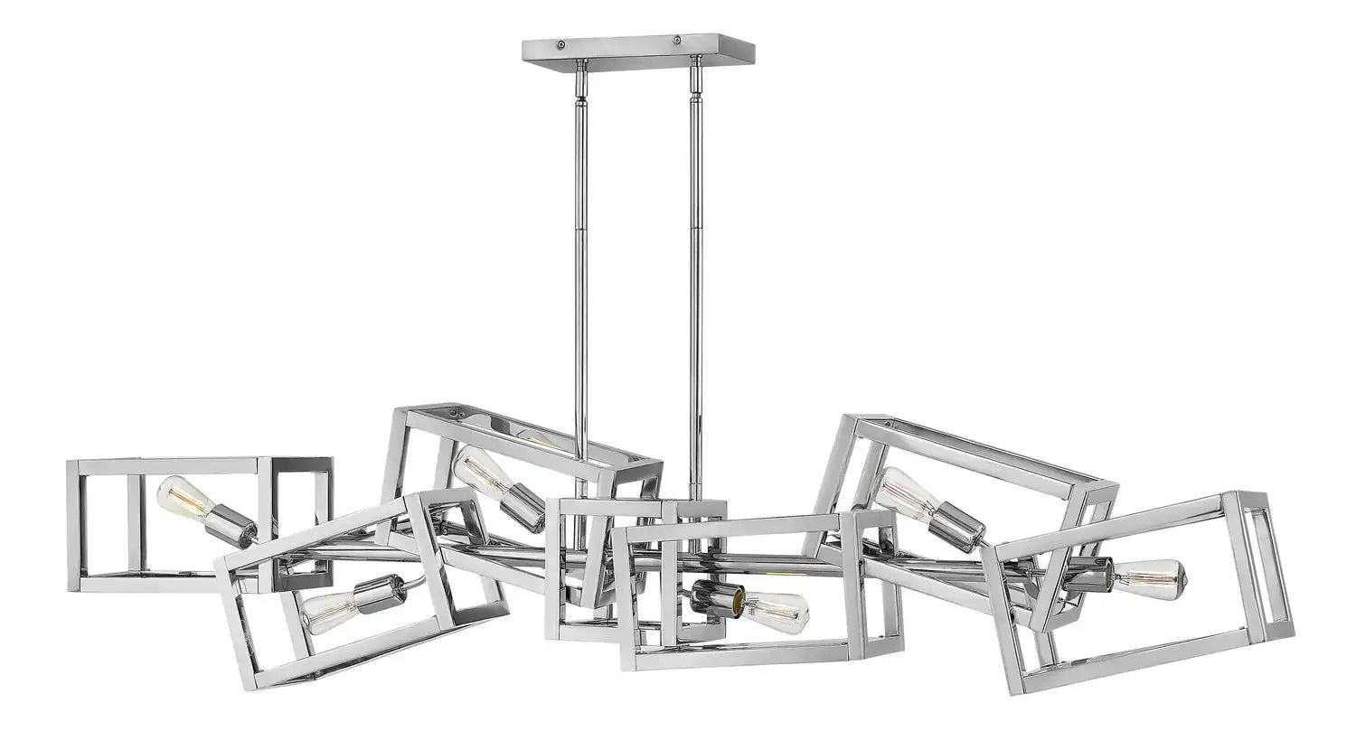FREDRICK RAMOND, Ensemble Six Light Linear, PENDANT LIGHT
