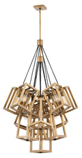 FREDRICK RAMOND, ENSEMBLE MULTI TIER CHANDELIER, PENDANT LIGHT