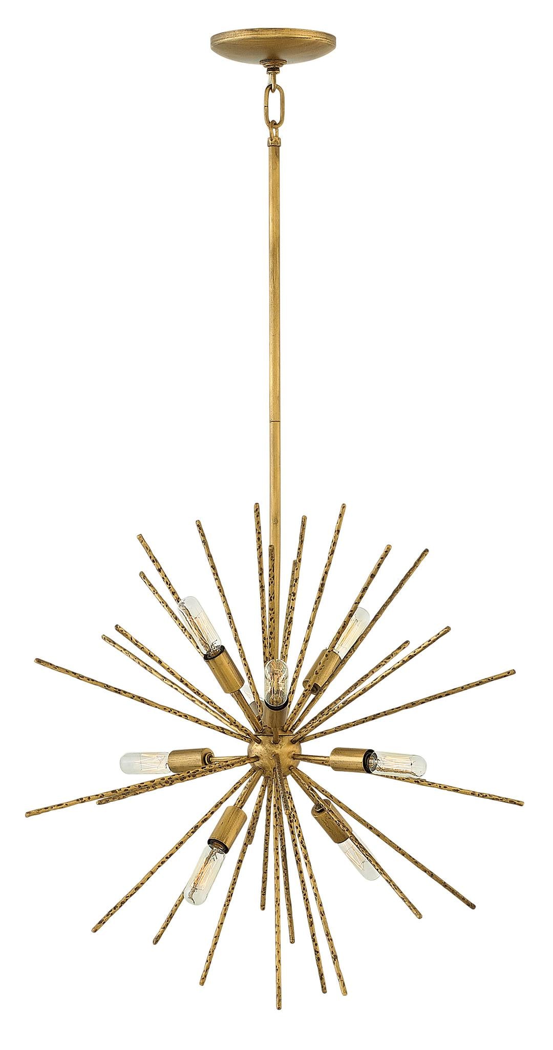 FREDRICK RAMOND, TRYST ORB CHANDELIER, PENDANT LIGHT