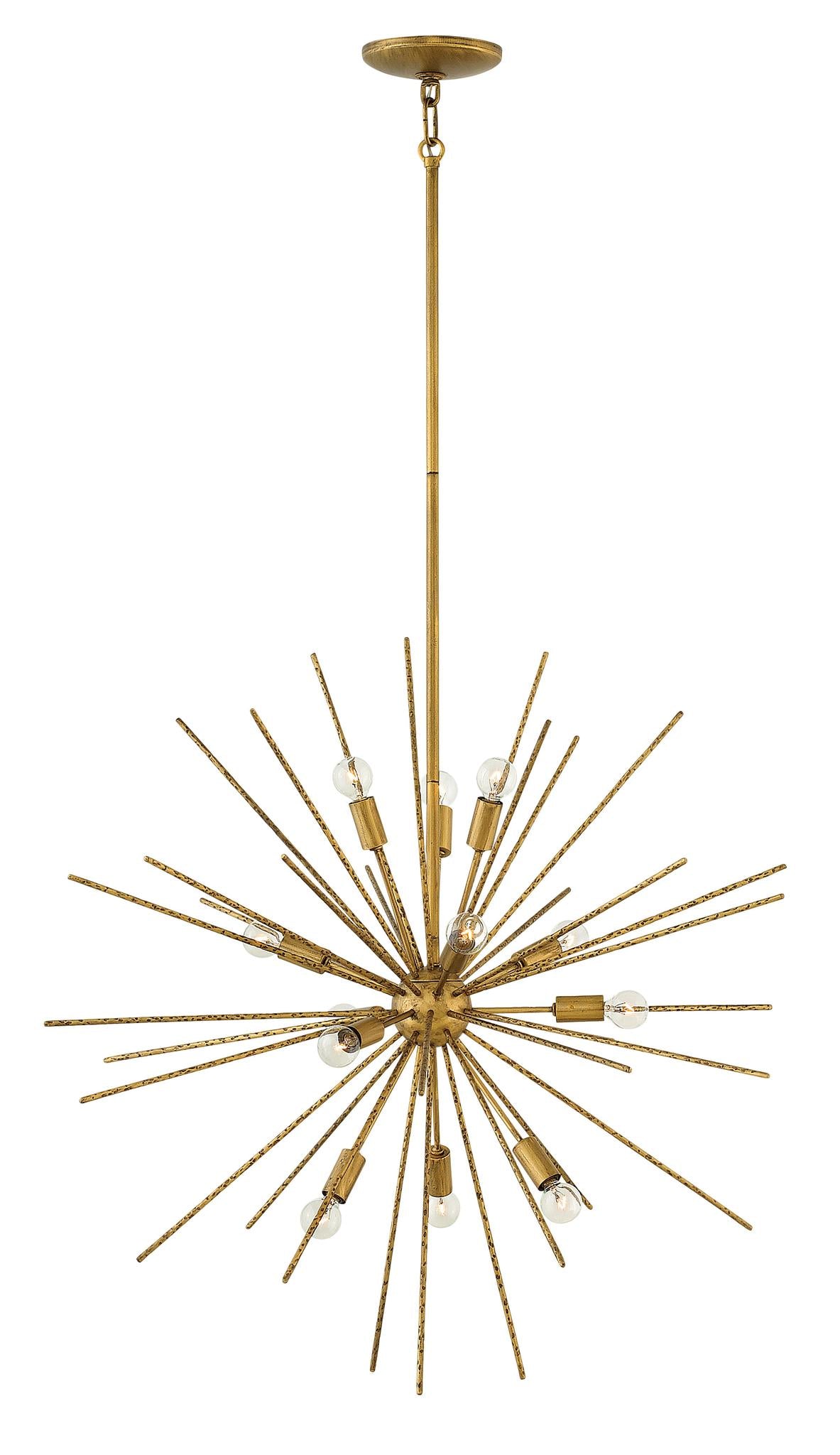 FREDRICK RAMOND, TRYST ORB CHANDELIER, PENDANT LIGHT
