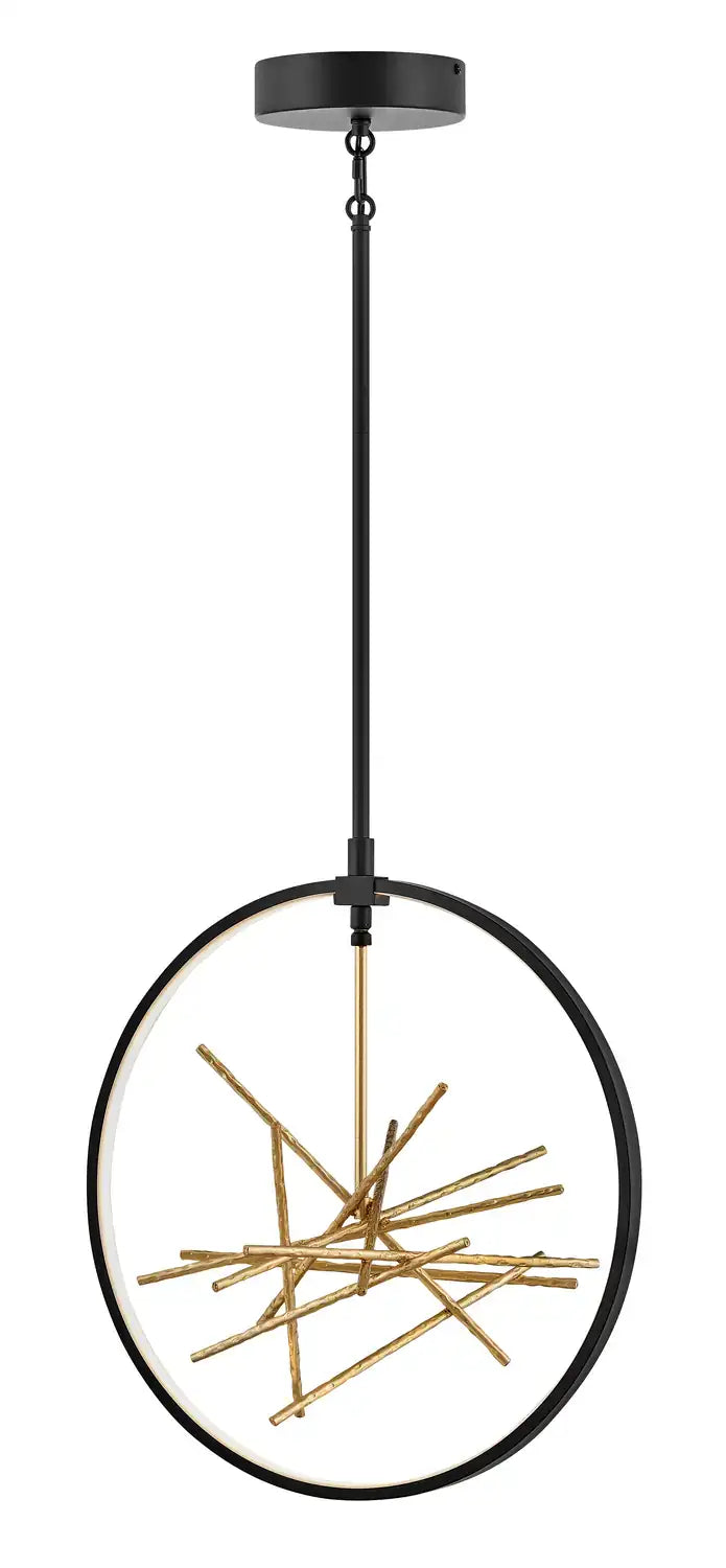 FREDRICK RAMOND, Styx Open Frame Pendant, PENDANT LIGHT
