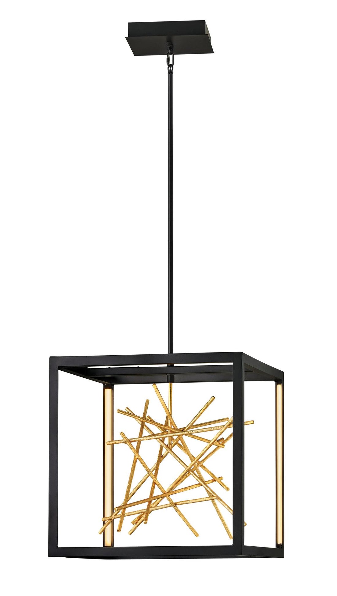 FREDRICK RAMOND, STYX PENDANT OPEN FRAME CHANDELIER, PENDANT LIGHT