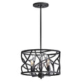 FREDRICK RAMOND, Eve Convertible Flush Mount, PENDANT LIGHT