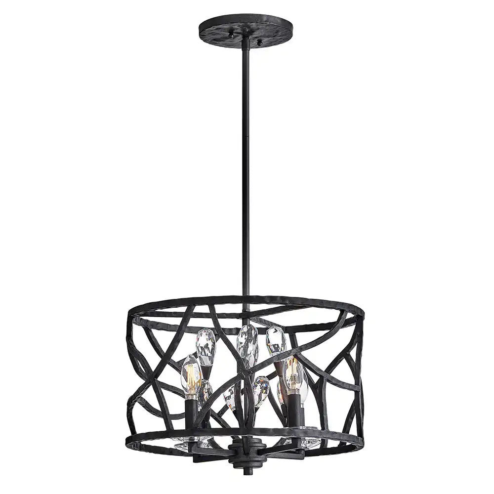FREDRICK RAMOND, Eve Convertible Flush Mount, PENDANT LIGHT