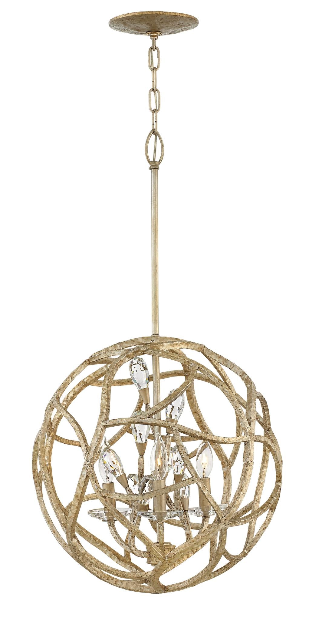 FREDRICK RAMOND, EVE PENDANT ORB CHANDELIER, PENDANT LIGHT