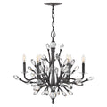 FREDRICK RAMOND, EVE SINGLE TIER CHANDELIER, PENDANT LIGHT