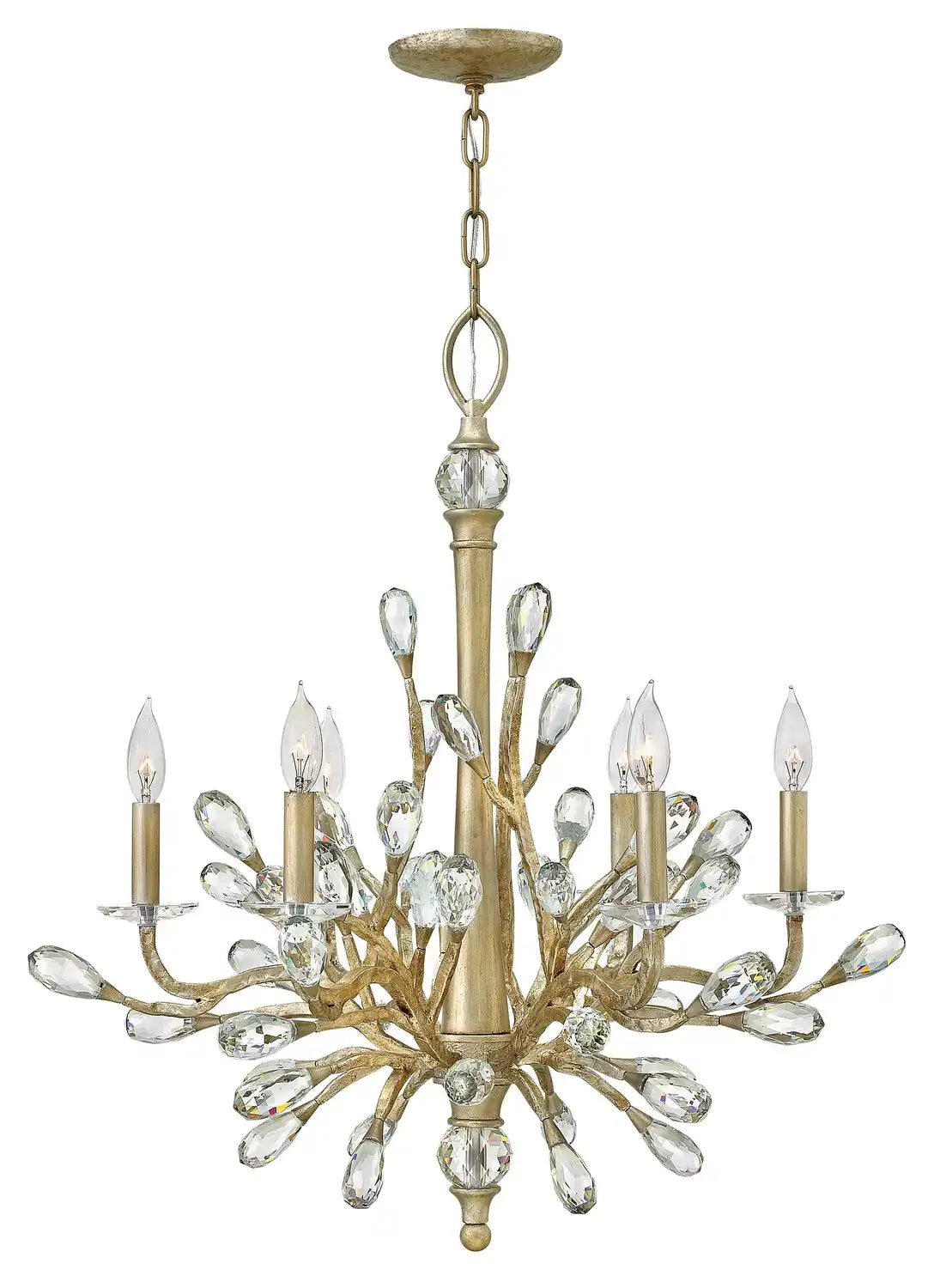 FREDRICK RAMOND, Eve Single Tier Chandelier, PENDANT LIGHT