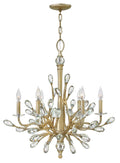 FREDRICK RAMOND, EVE SINGLE TIER CHANDELIER, PENDANT LIGHT