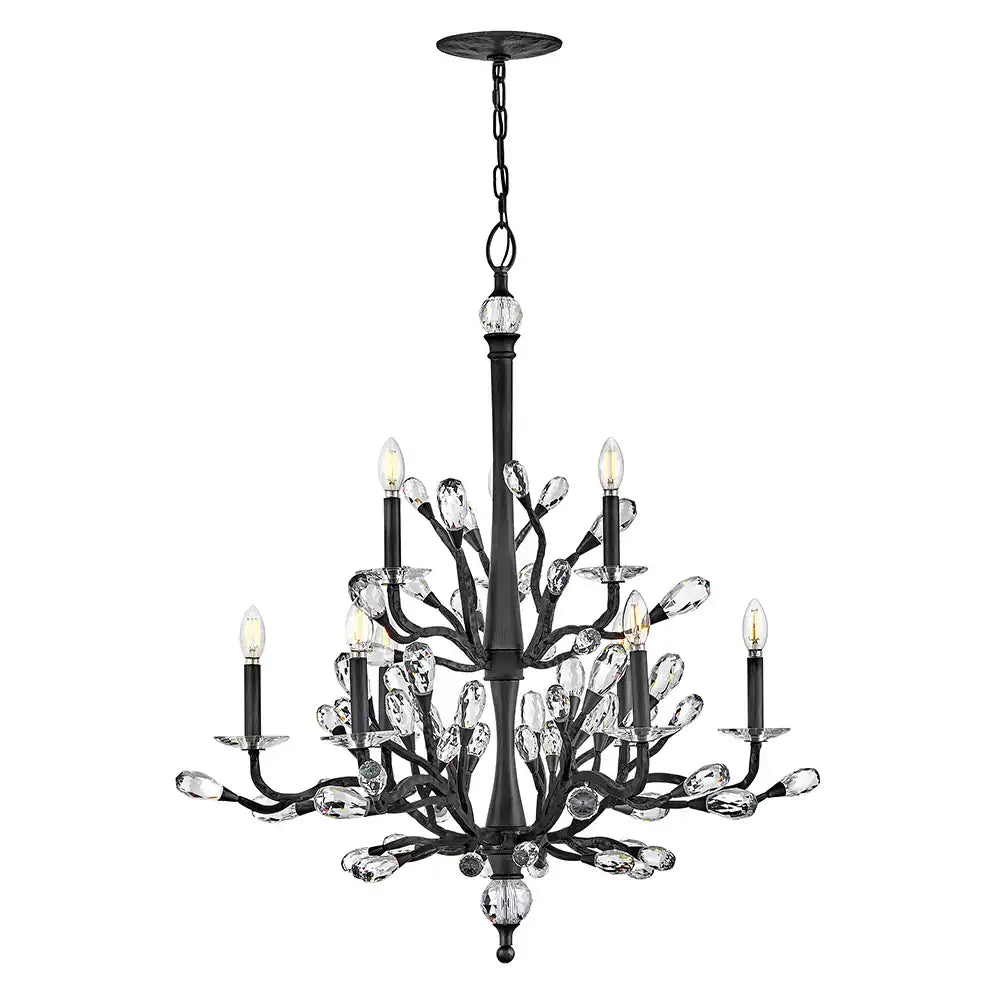 FREDRICK RAMOND, Eve Two Tier Chandelier, CHANDELIER LIGHT
