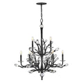 FREDRICK RAMOND, Eve Two Tier Chandelier, CHANDELIER LIGHT