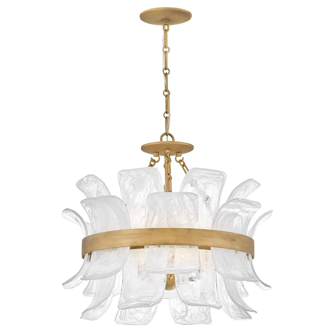 FREDRICK RAMOND, Fleur Convertible Chandelier, CHANDELIER LIGHT