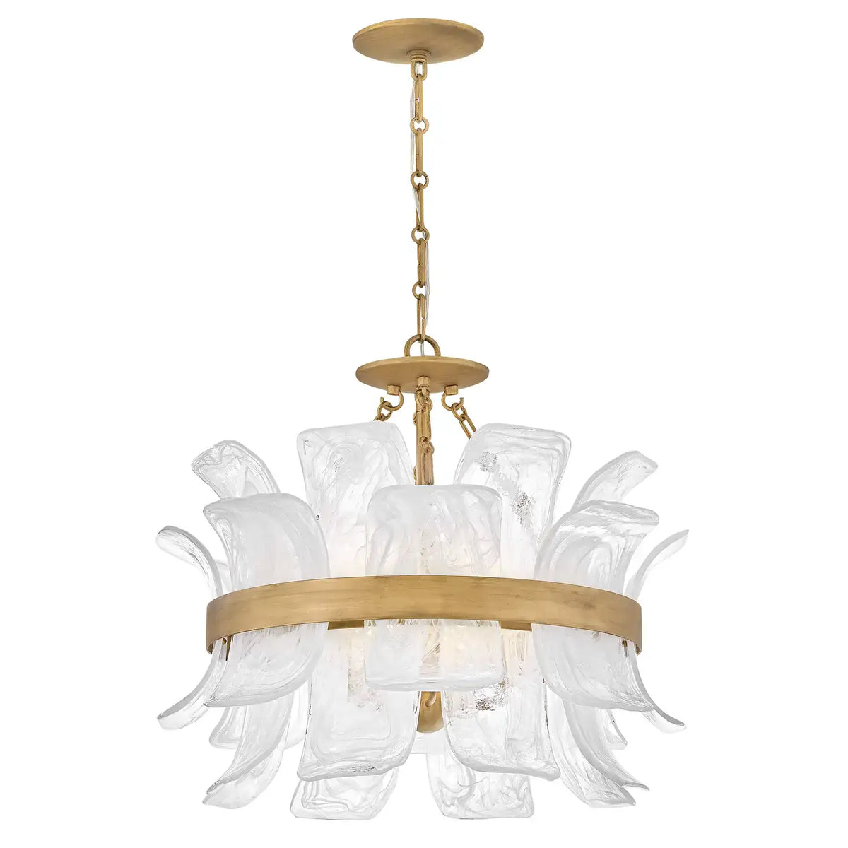 FREDRICK RAMOND, Fleur Convertible Chandelier, CHANDELIER LIGHT