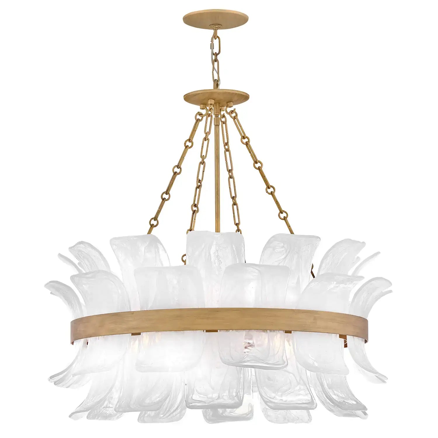 FREDRICK RAMOND, Fleur Drum Chandelier, PENDANT LIGHT