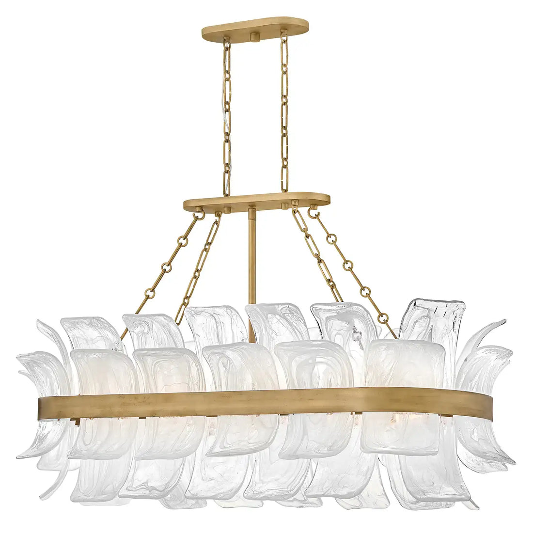 FREDRICK RAMOND, Fleur Ten-Light Linear, PENDANT LIGHT