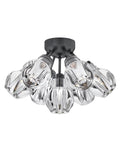 FREDRICK RAMOND, Elise Semi-Flush Mount, FLUSH MOUNT CEILING LIGHTS