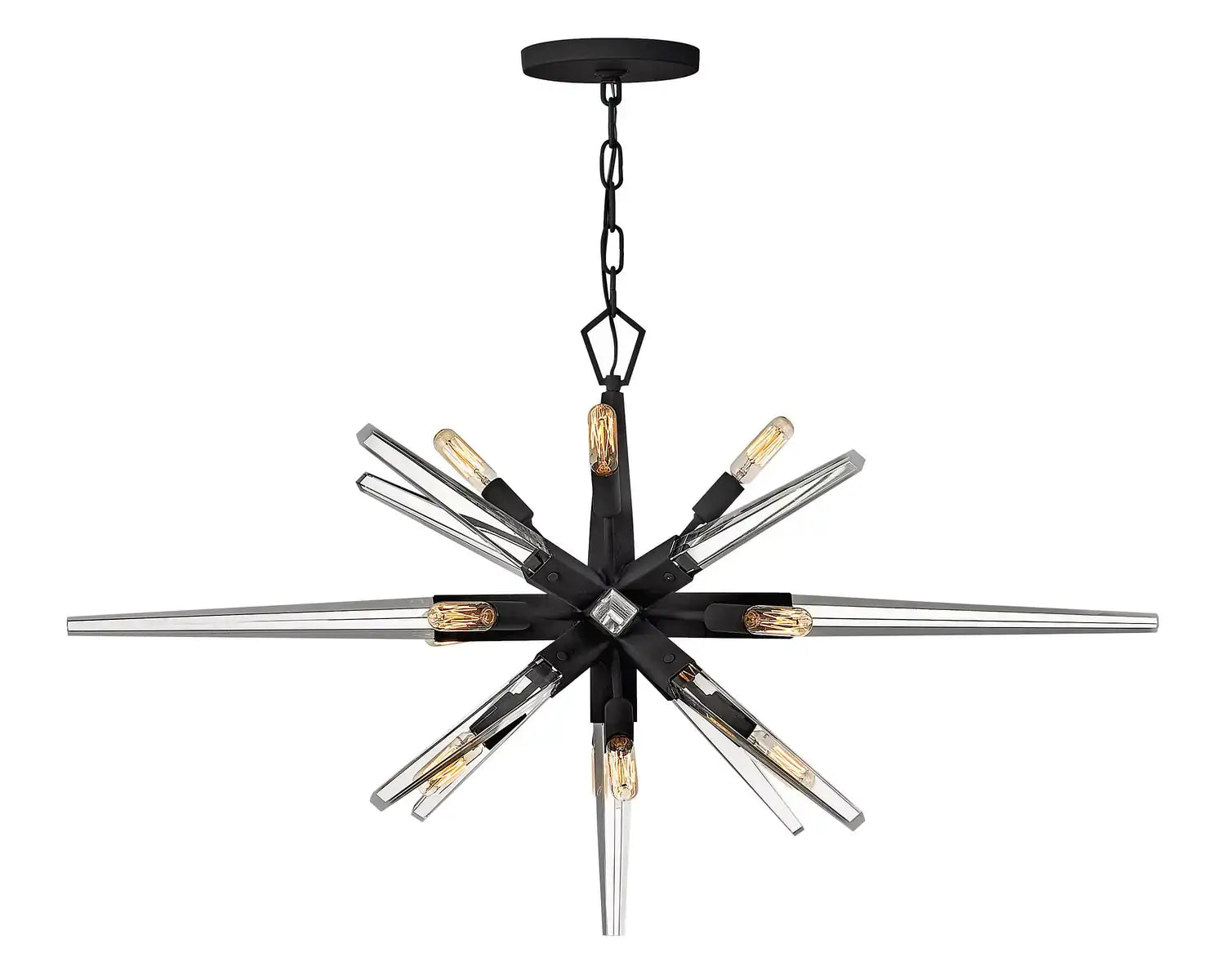 FREDRICK RAMOND, Ariel Twelve Light Linear, PENDANT LIGHT