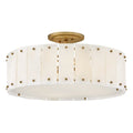 FREDRICK RAMOND, SIMONE SEMI-FLUSH MOUNT, FLUSH MOUNT CEILING LIGHTS