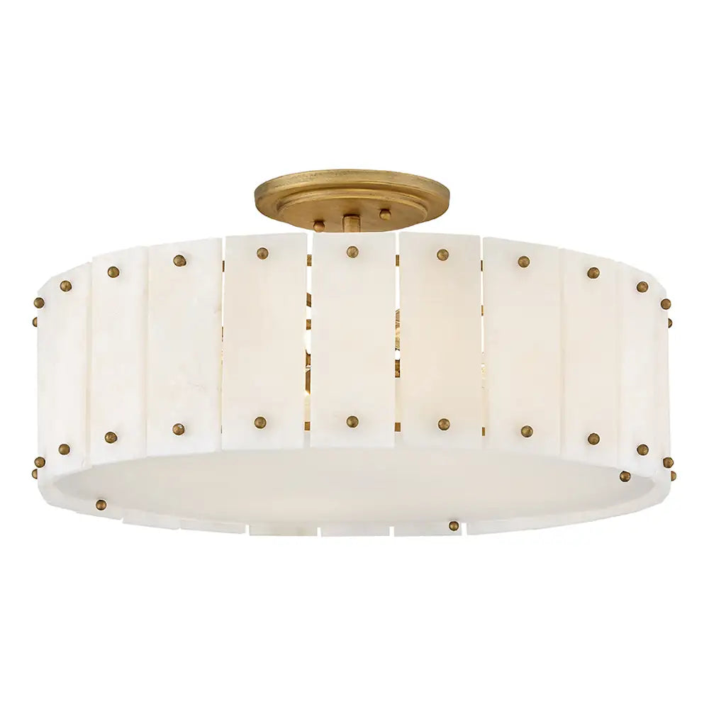 FREDRICK RAMOND, SIMONE SEMI-FLUSH MOUNT, FLUSH MOUNT CEILING LIGHTS